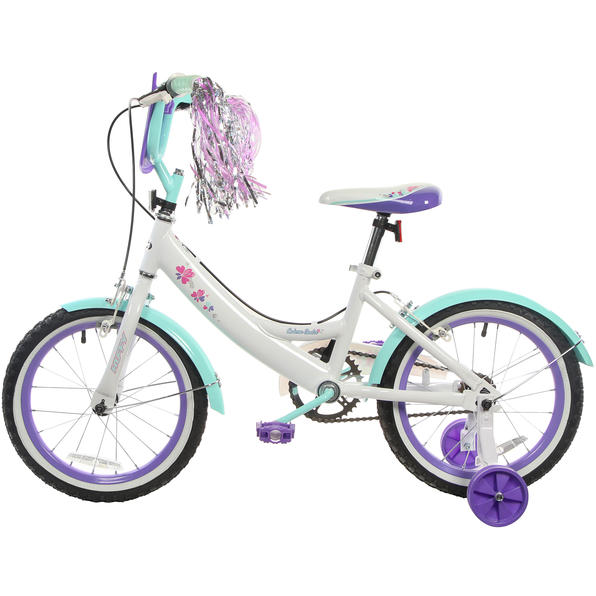 Велосипед детский Huffy Сreme soda, белый, 16 дюймов, для девочек детский назальный аспиратор с колпачком цвет бирюзовый