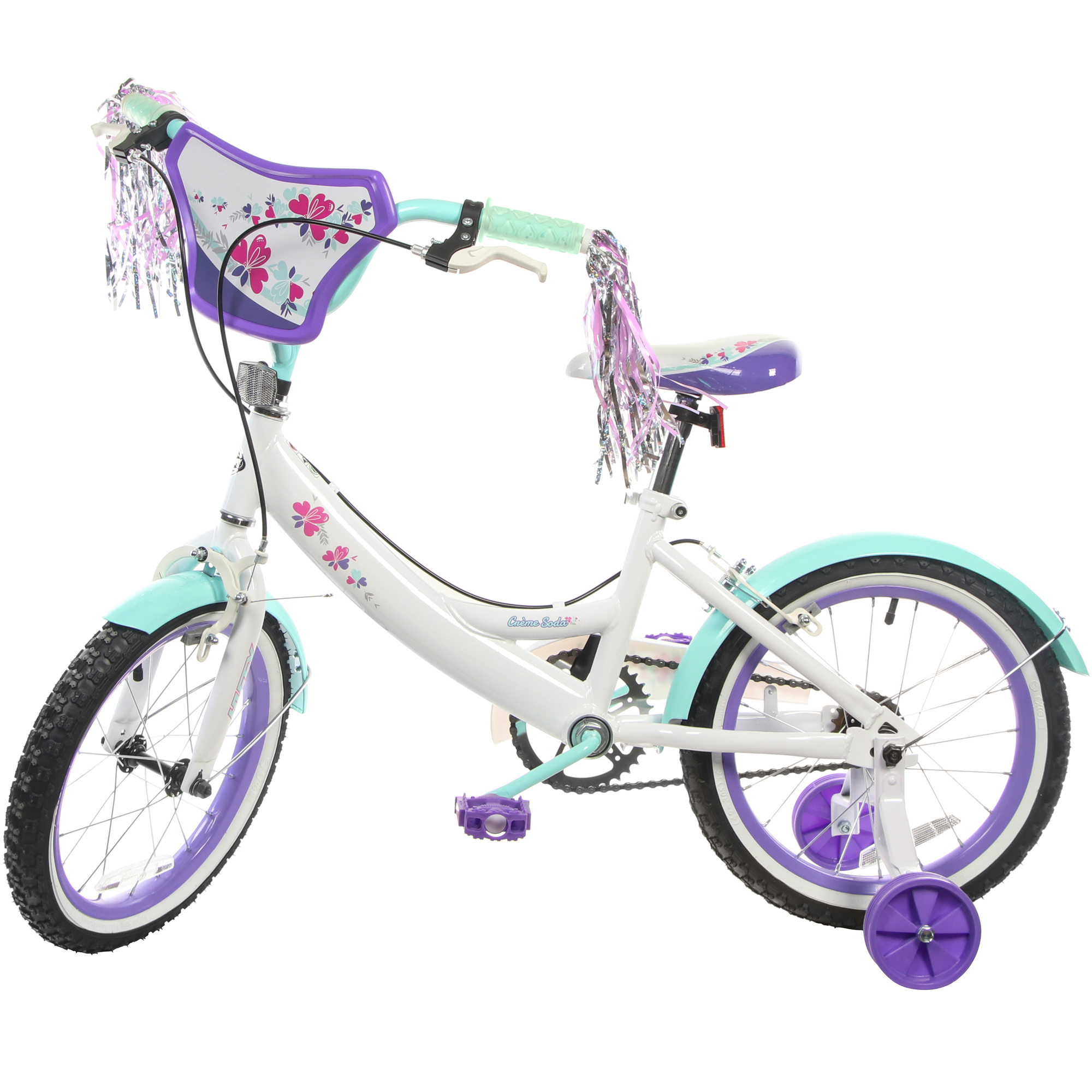 Велосипед детский Huffy Сreme soda, белый, 16 дюймов, для девочек, цвет бирюзовый - фото 2