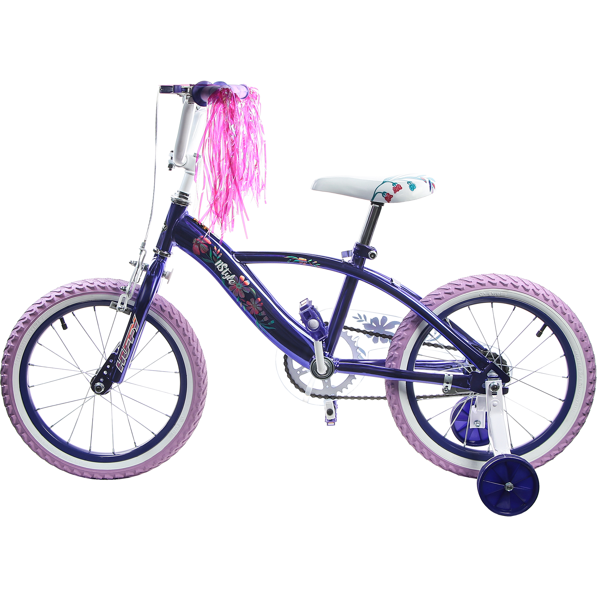 Велосипед детский Huffy N-Style, 16, для девочек, цвет фиолетовый - фото 1