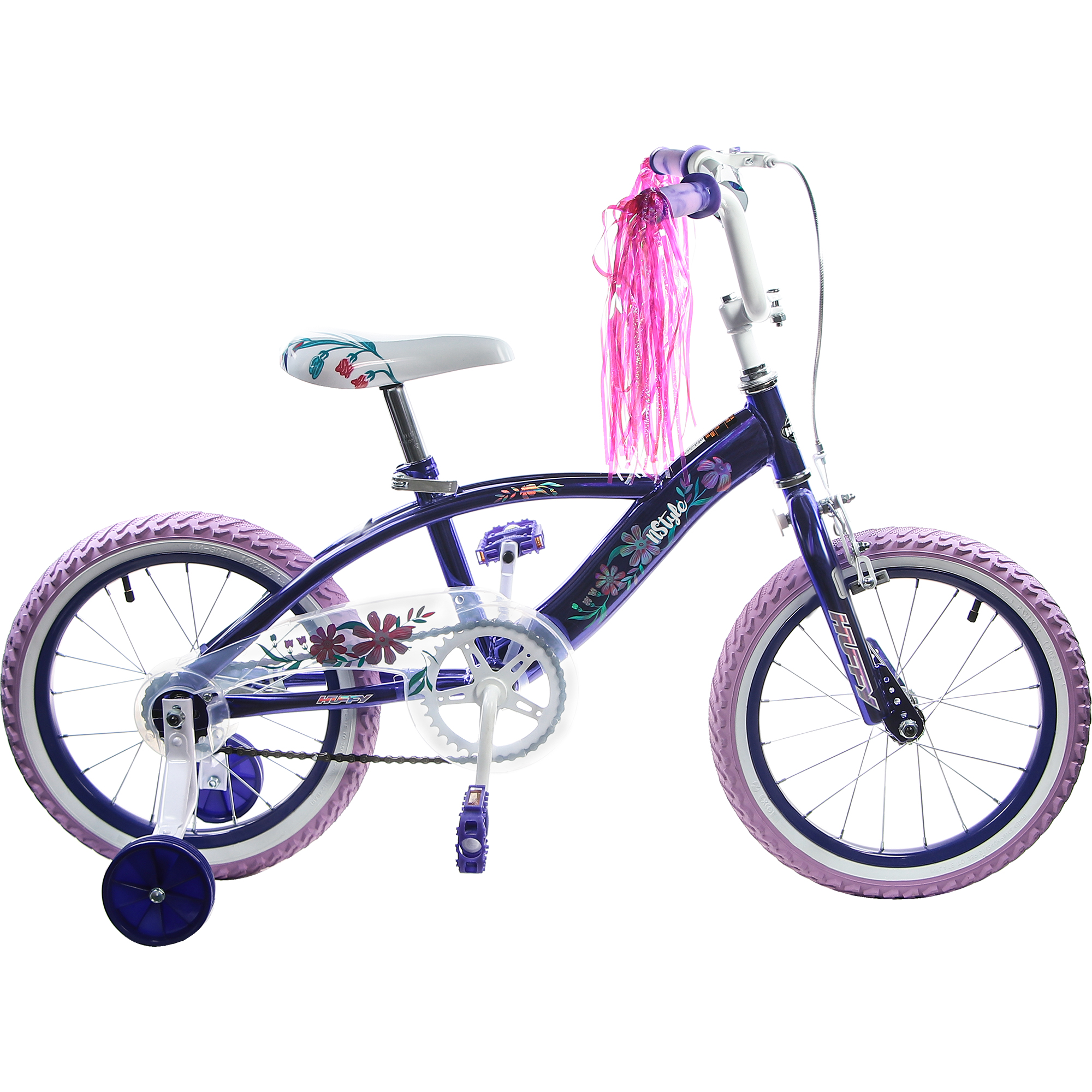 Велосипед детский Huffy N-Style, 16, для девочек, цвет фиолетовый - фото 3