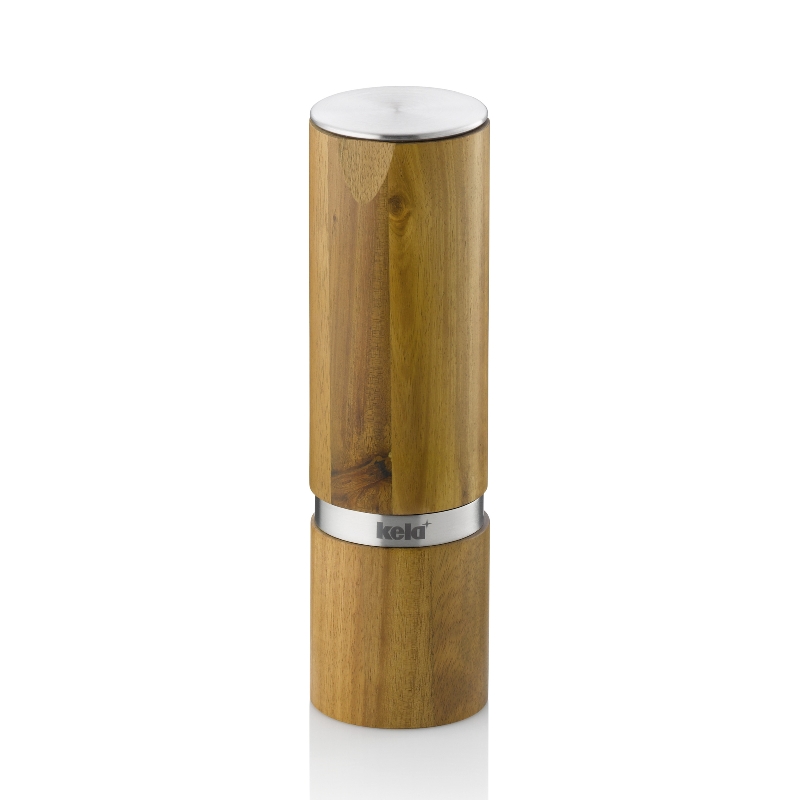 Мельница для соли и перца Kela Kauri 18 см из древесины акации половник kela силиконовый 28 5 см