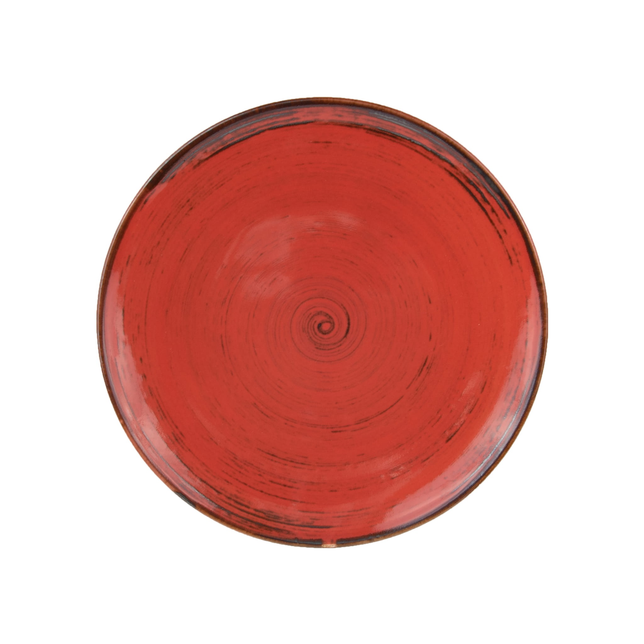 цена Тарелка Porcelana Bogucice Alumina Nostalgia Red 28 см