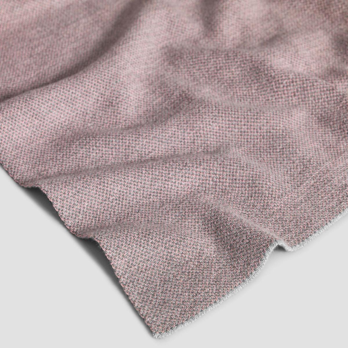 Плед Togas Олайя розовый с серым 100х150 см, цвет серый - фото 4