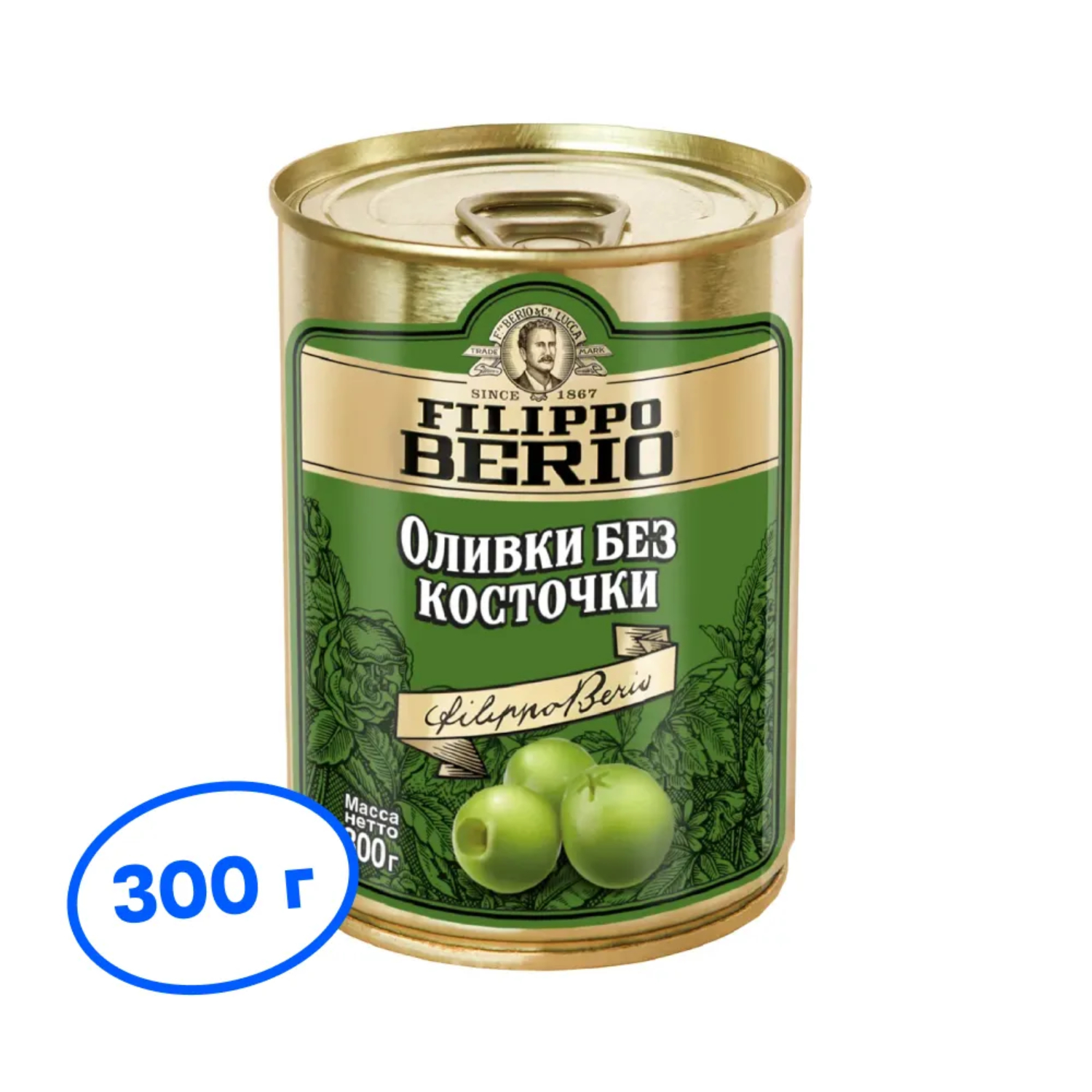 Оливки Filippo Berio без косточки 300 г 199₽