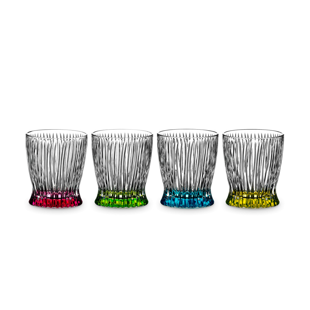 Набор бокалов для виски Riedel Tumbler Fire&Ice 295 мл 4 шт, цвет мультиколор - фото 1