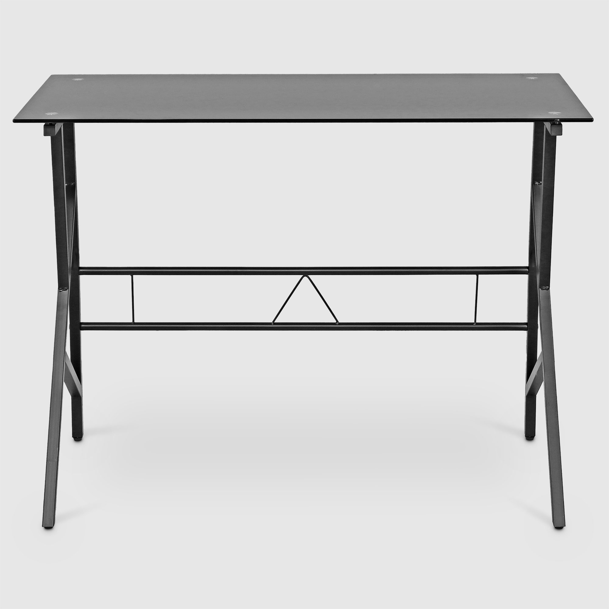 Компьютерный стол TC чёрный 100х50х75 см (14256) складной компьютерный стол greenween