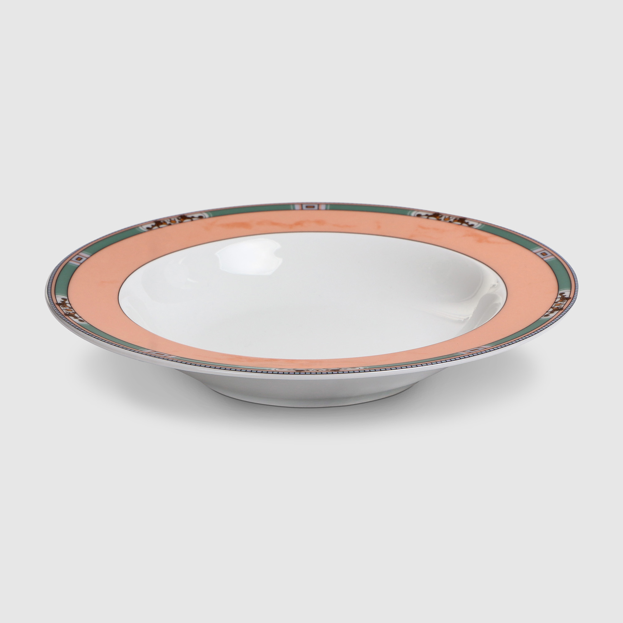 Тарелка глубокая Thun 1794 Cairo розовый мини кант 22 см тарелка десертная thun opal 19 см широкий кант