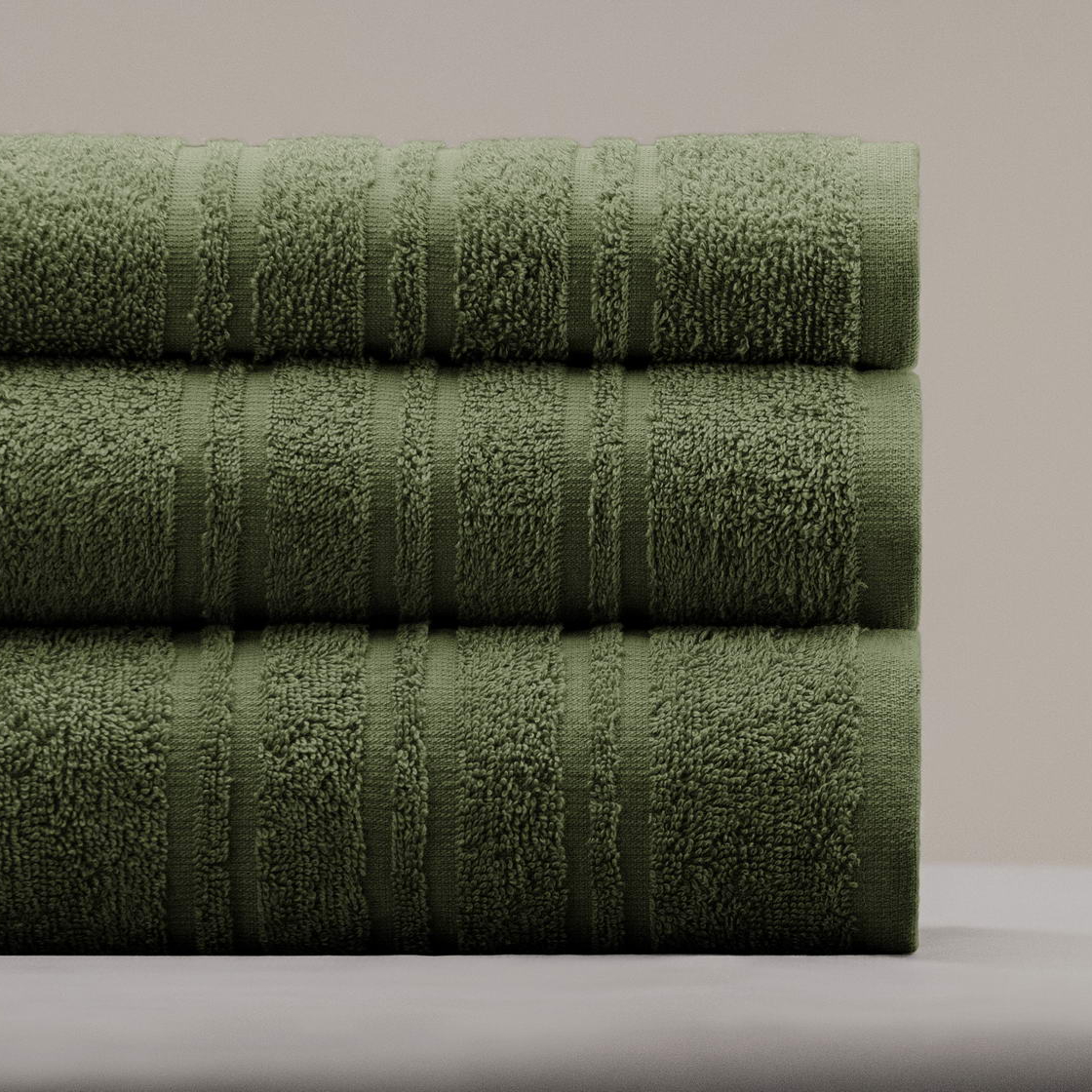 Махровое полотенце Sofi De Marko Monica зелёное 50х90 см