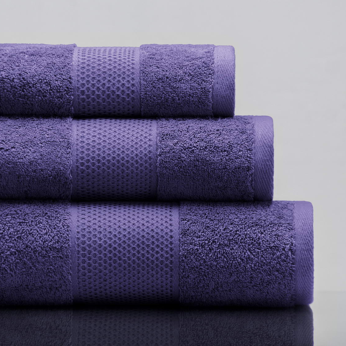 Махровое полотенце Sofi De Marko Oliver фиолетовое 50х90 см полотенце уют шоколадный р 50х90