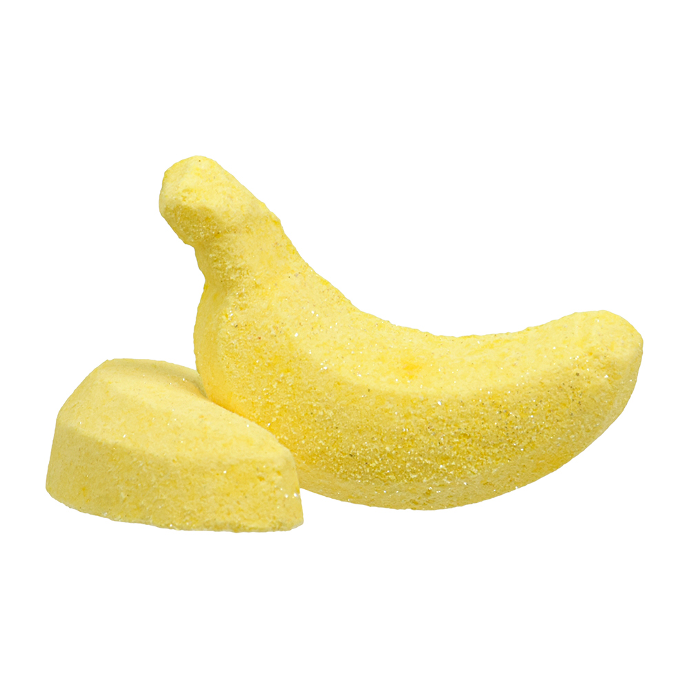 Бурлящие фигурки Банные штучки Банановое суфле для ванны, набор 280 г
