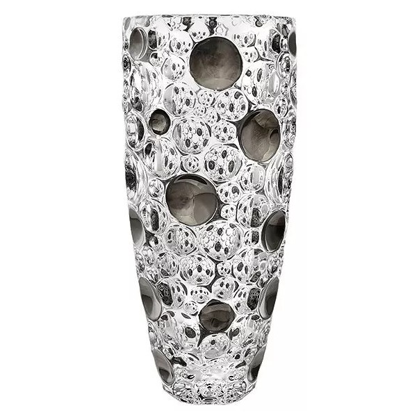 Ваза Bohemia Jihlava Lisboa платиновые шары 35 см ваза для ов bohemia jihlava lisboa 35 см