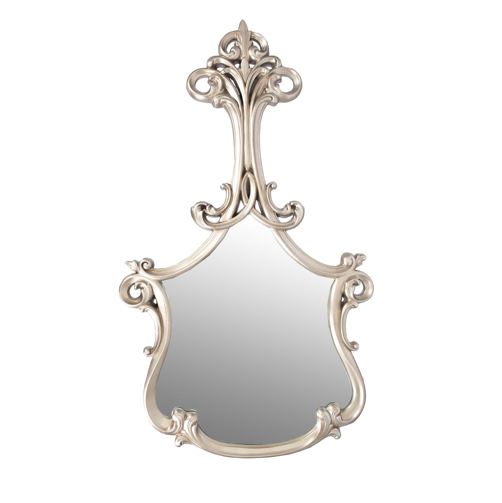 Зеркало настенное Glasar 125x4x74см серебро зеркало настенное passo aviano венге серебро