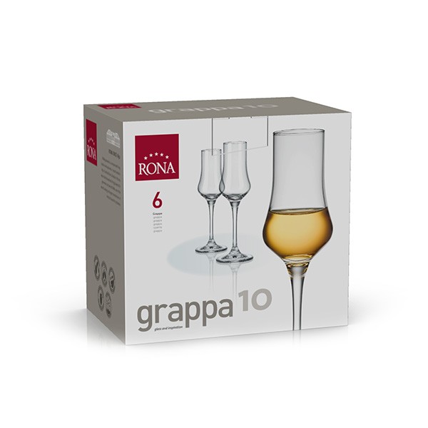 Набор Rona grappa 6 рюмок для граппы 100 мл Вид№3