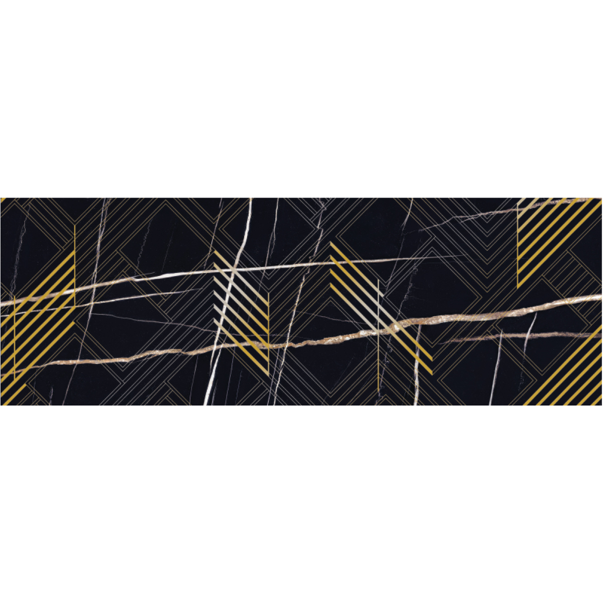 Декор Kerlife Royal Nero Oro 24,2x70 см