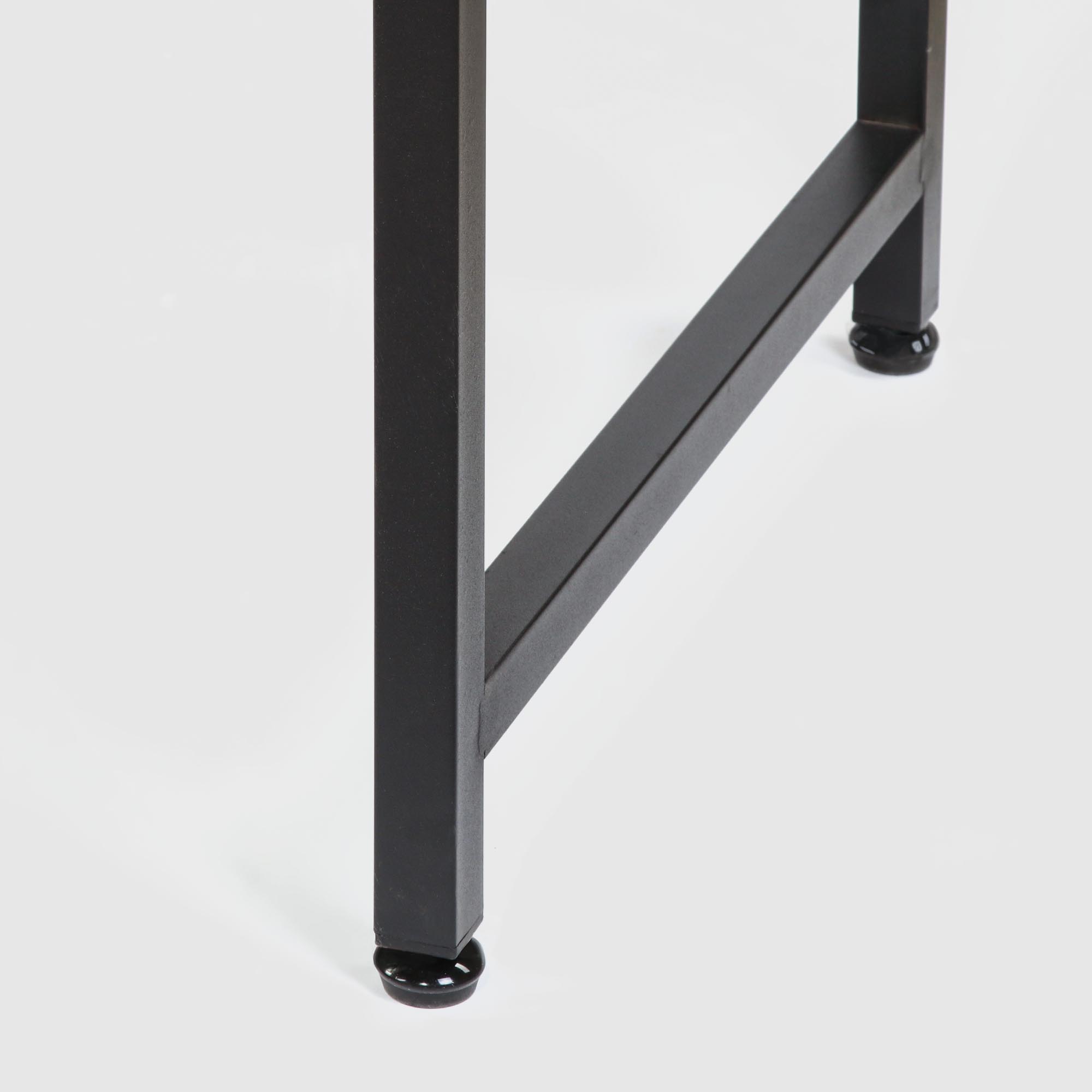 Стол рабочий City Furniture бежевый с чёрным 150х100х76,5 см, цвет чёрный - фото 8