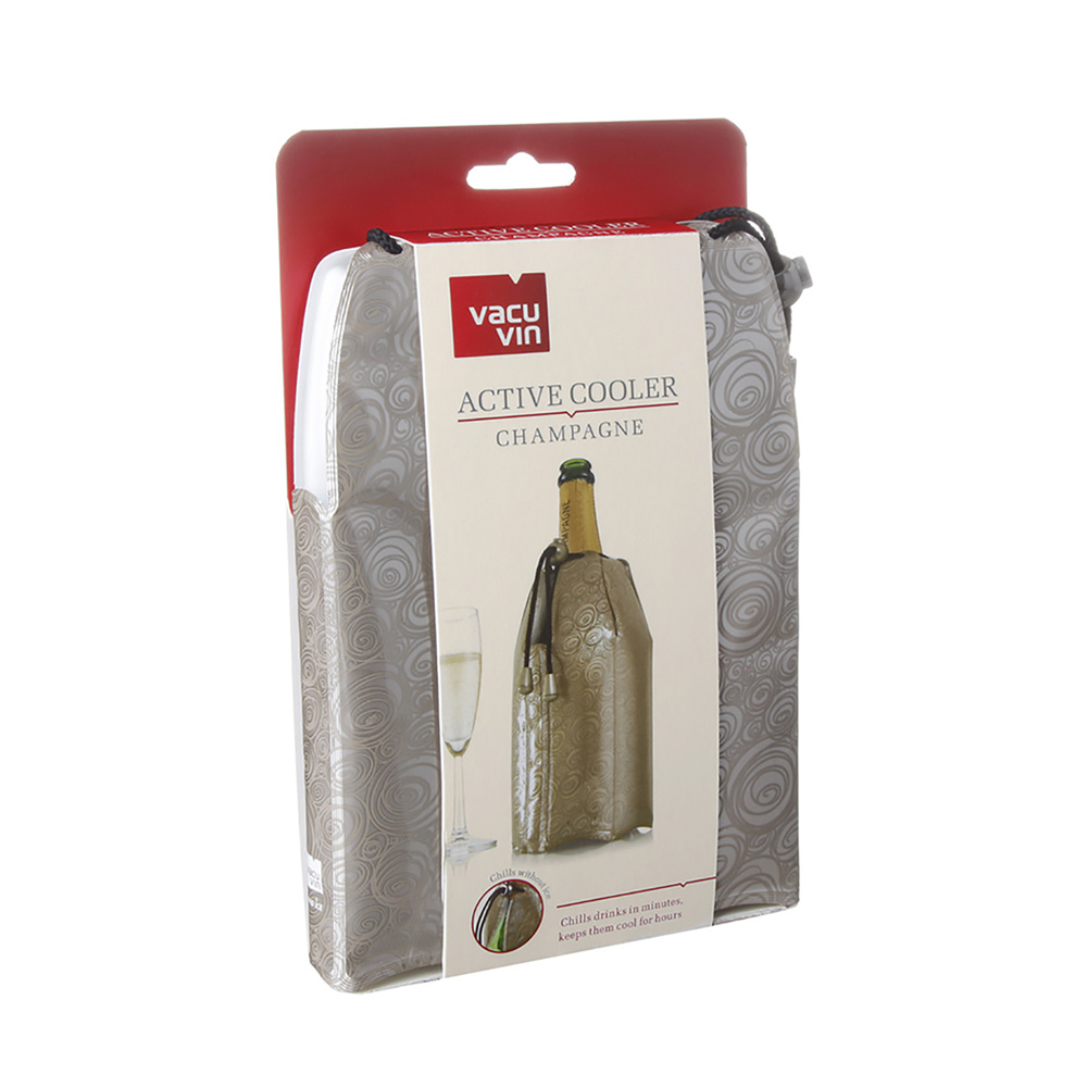 Рубашка охладительная для шампанского Vacu Vin, цвет платина - фото 3