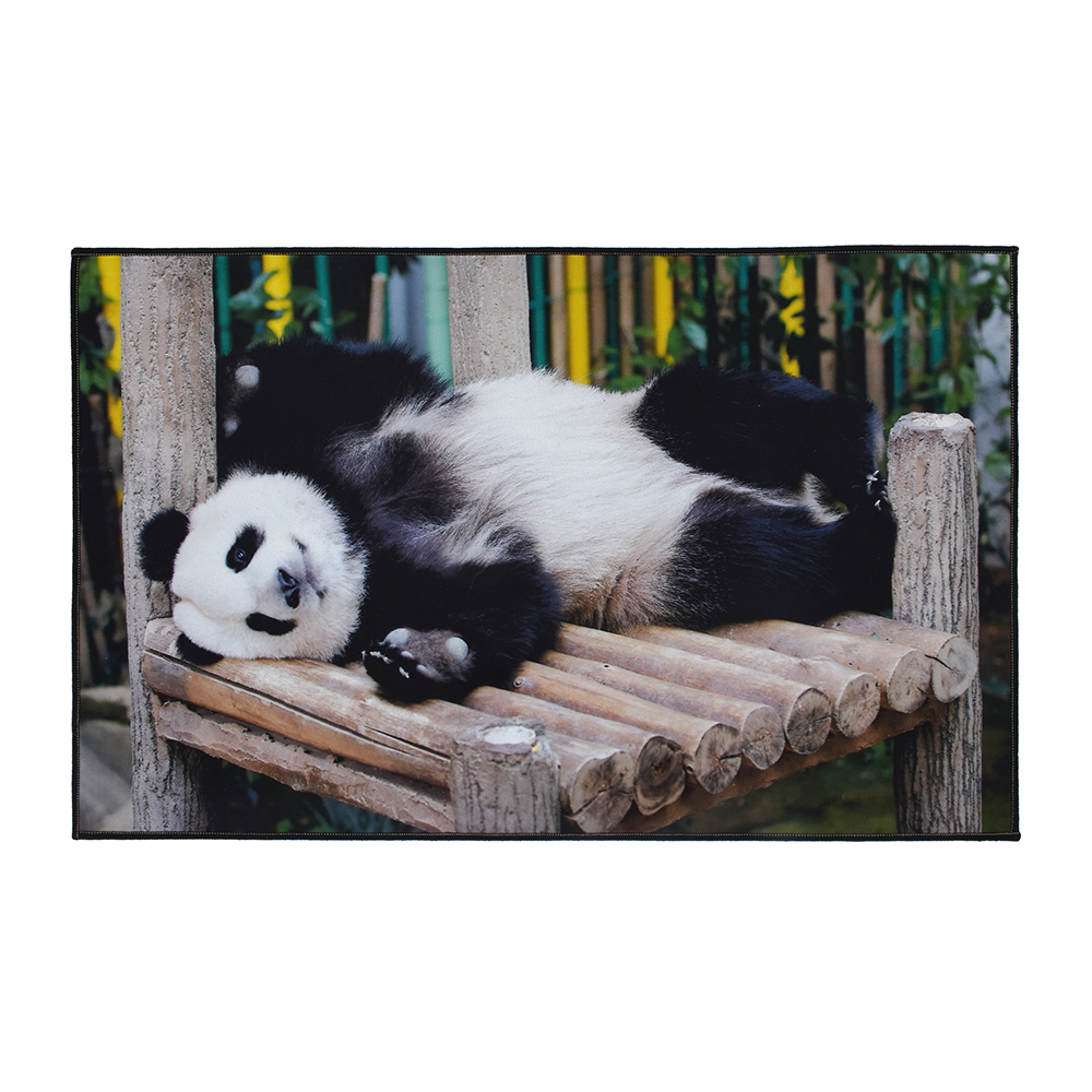 Коврик для ванной влаговпитывающий Vortex Velur Spa Панда разноцветный 50х80 см блокнот панда в кепке