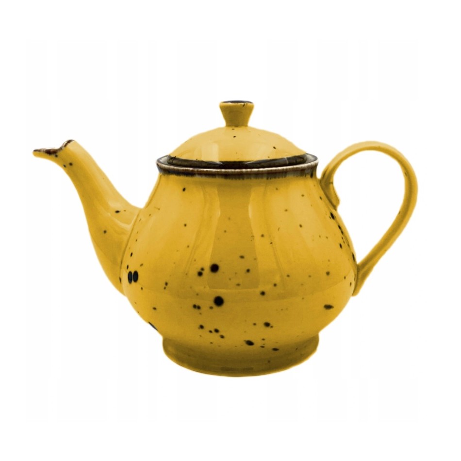 Чайник Porcelana Bogucice Alumina Yellow 1100 мл чайник 1100 мл