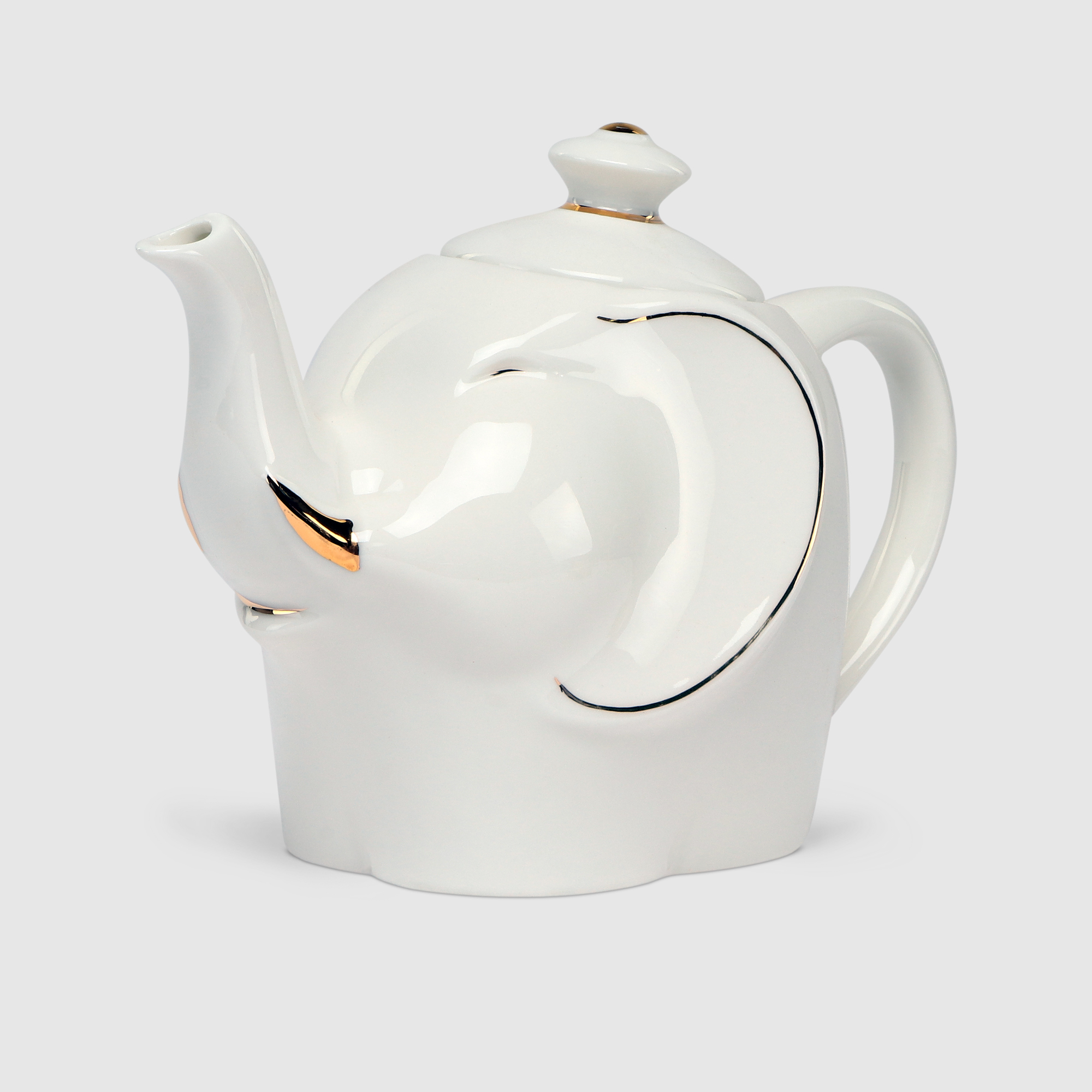 Чай черный Hilltop Слон модерн с чайником 80 г чай черный hilltop слон орнаментный с чайником 80 г
