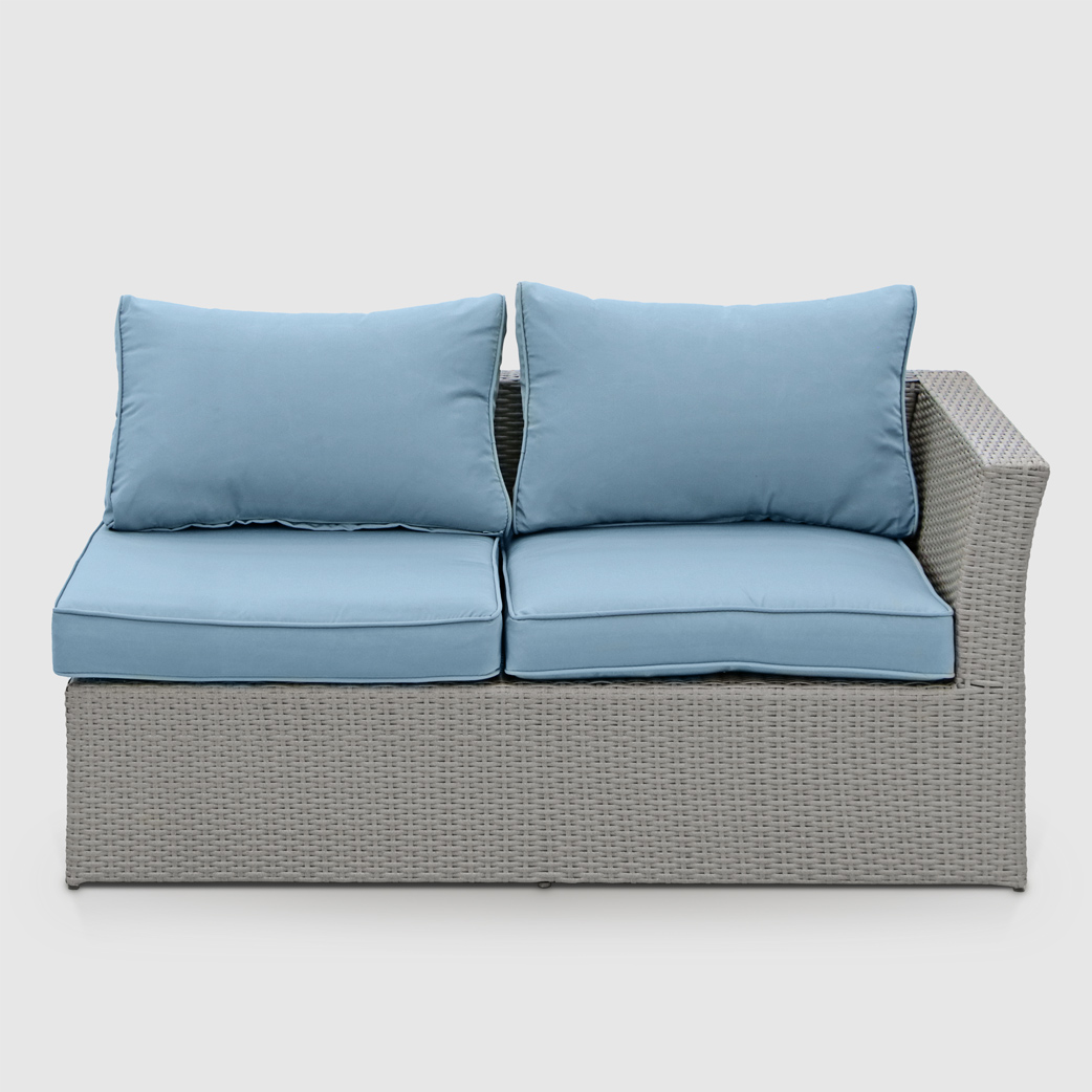 Комплект мебели Greenpatio 8 предметов серый, цвет голубой, размер 145х80х64 см - фото 6