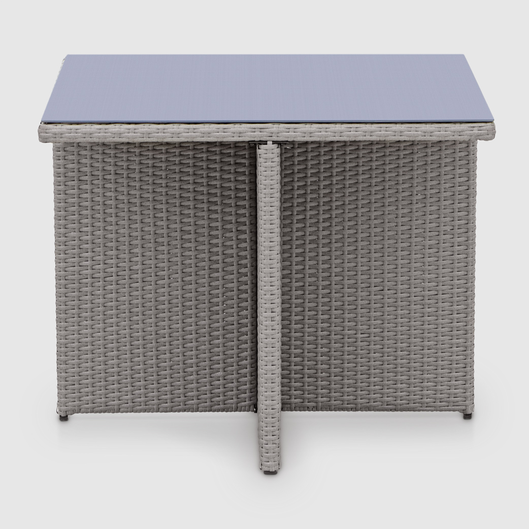 Комплект мебели Greenpatio 8 предметов серый, цвет голубой, размер 145х80х64 см - фото 8