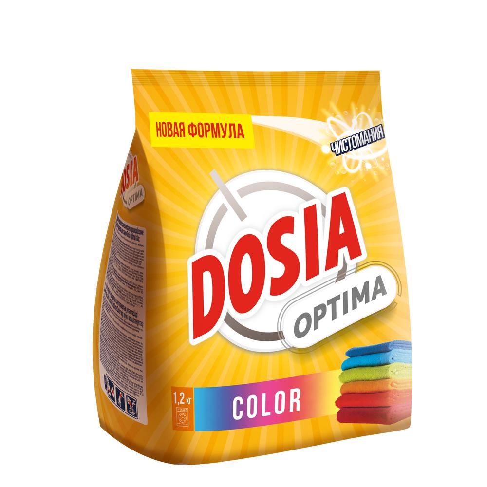 порошок стиральный dosia optima color 8кг Стиральный порошок Dosia Optima Color 1,2 кг