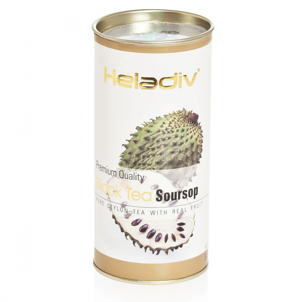 фото Чай черный heladiv soursop листовой, 100 г