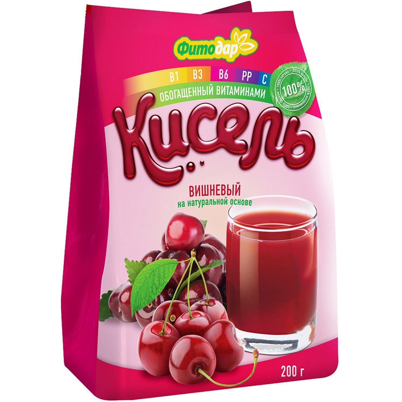 

Кисель Фитодар вишневый, 200 г