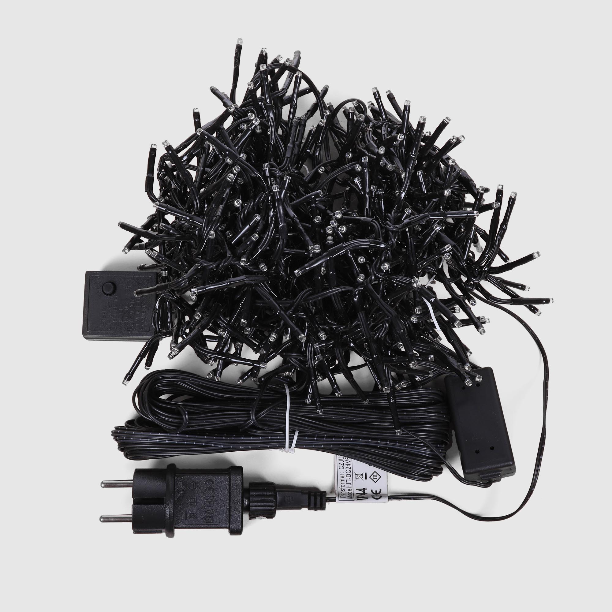 Электрогирлянда Kaemingk занавес 200 см 480 LED теплый белый, со стартовым шнуром, цвет черный - фото 5
