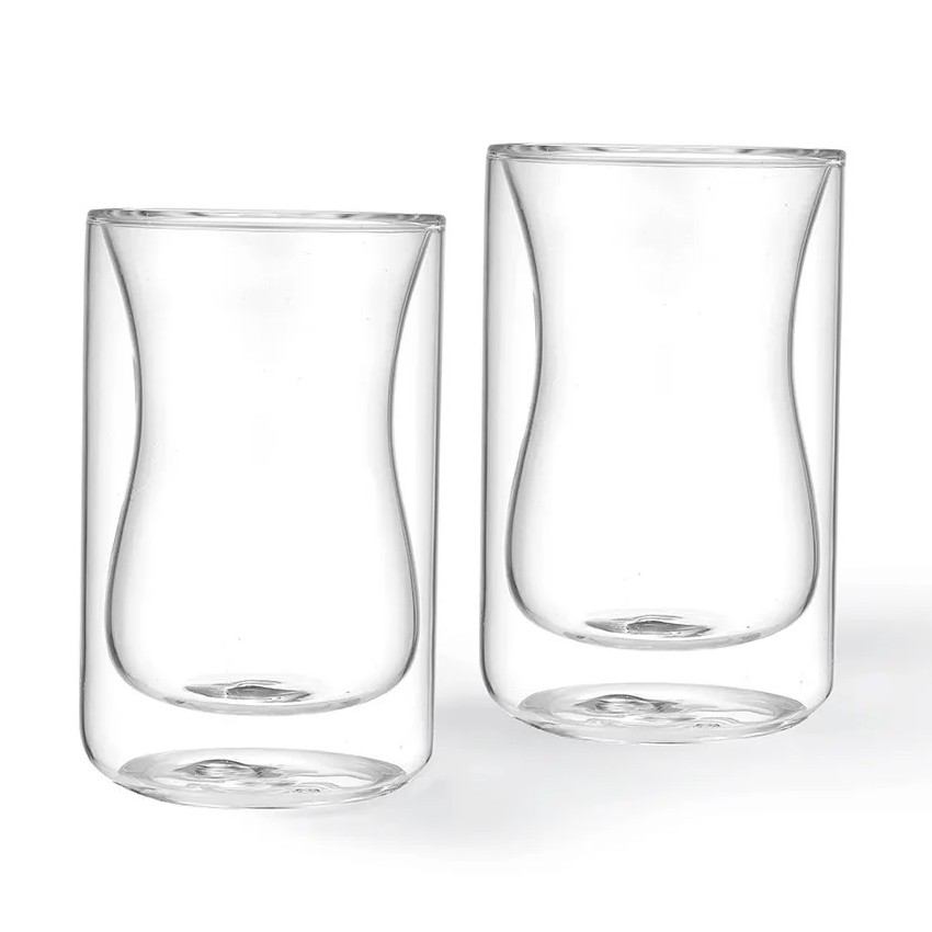 Набор из 2-х стаканов Fissman Irish двойные стенки 200 мл набор из 2 х чашек с блюдцем fissman leticia 250 мл 16 5 см