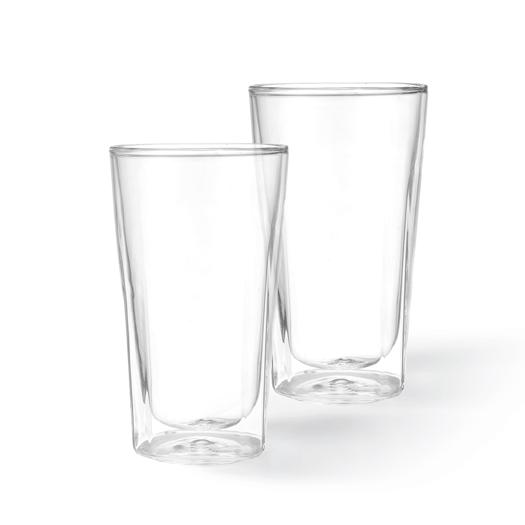 Набор из 2-х стаканов Fissman Ristretto двойные стенки 300 мл набор из 2 х чашек с блюдцем fissman leticia 250 мл 16 5 см