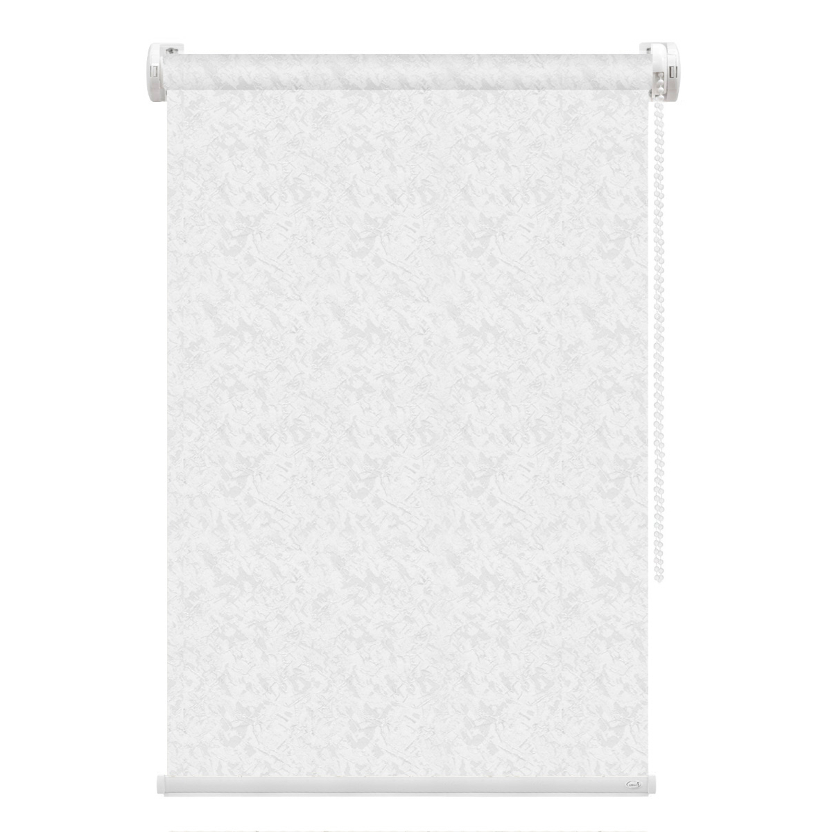 Рулонная штора FixLine Amigo Savage белая 40х160 см, цвет белый, размер 40х180