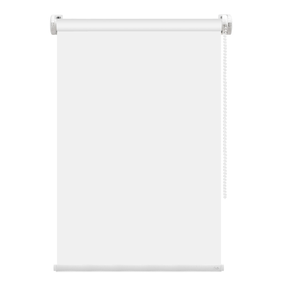 Рулонная штора FixLine Amigo Basic белая 50х160 см, цвет белый, размер 50х180 - фото 1
