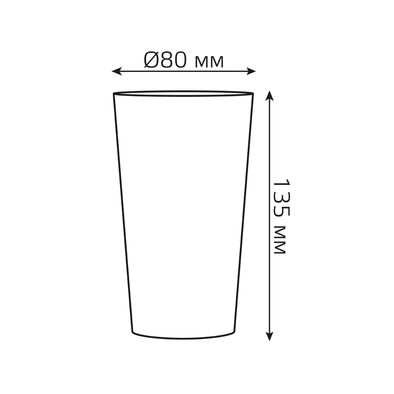 Светодиодный стакан Gauss LCUP LC004 Party Вид№5