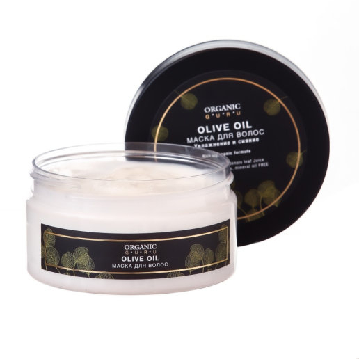 Маска для волос Organic Guru Olive oil 200 мл маска для поврежденных и секущихся волос sowell восстанавливающий 400 мл