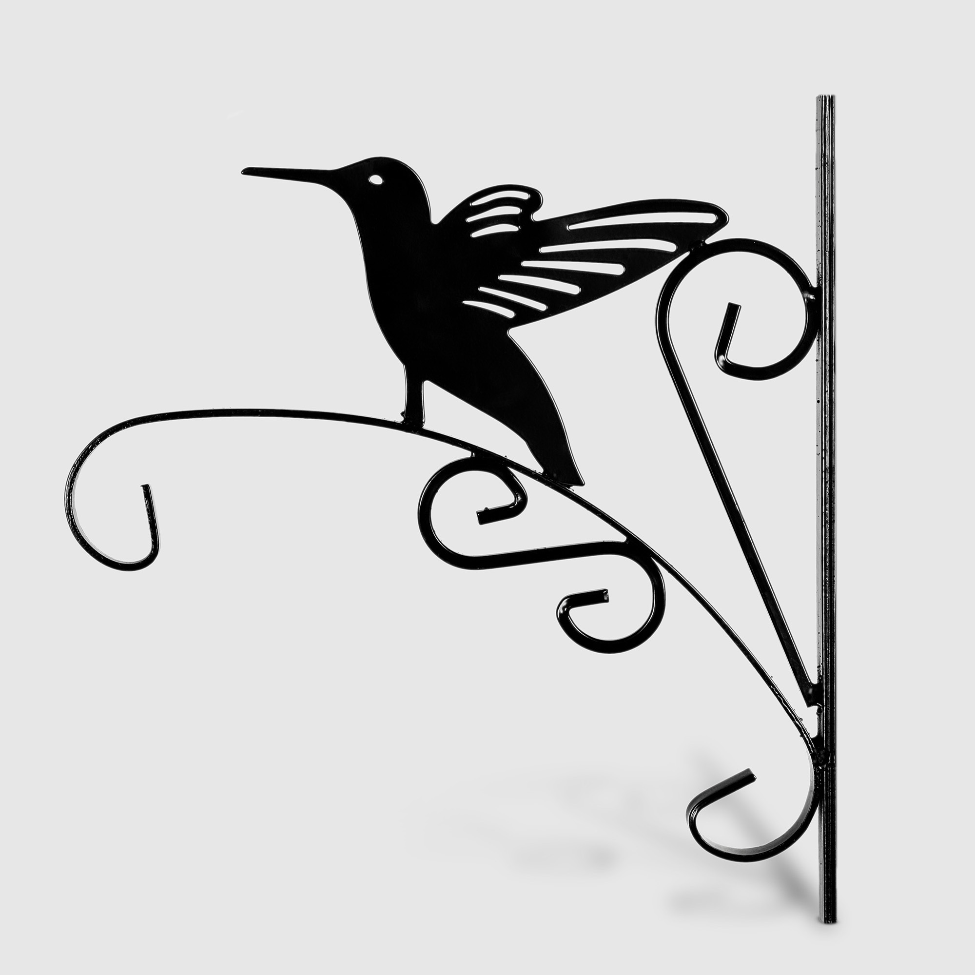 Крючок Lvchen железо чёрный с птицей 30x28cm крючок lvchen железо чёрный ветвь 30x28cm