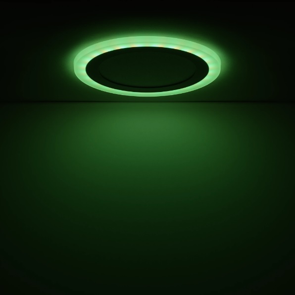 Светильник встраиваемый Gauss BL419 RGB 12+4W 4000K D19 см, цвет 4000 k - фото 4