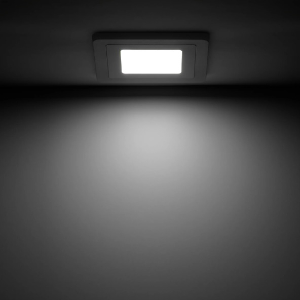 Светильник встраиваемый Gauss RGB 6+3W 4000K D14,5 см, цвет 4000 k - фото 3