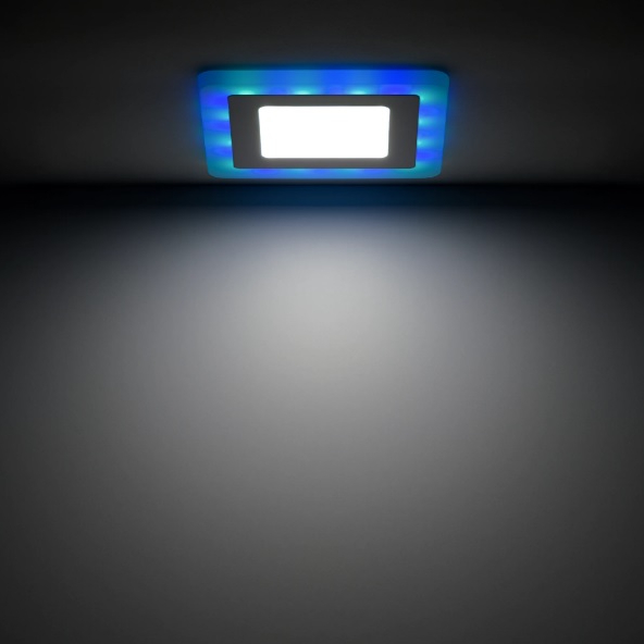 Светильник встраиваемый Gauss RGB 6+3W 4000K D14,5 см, цвет 4000 k - фото 4