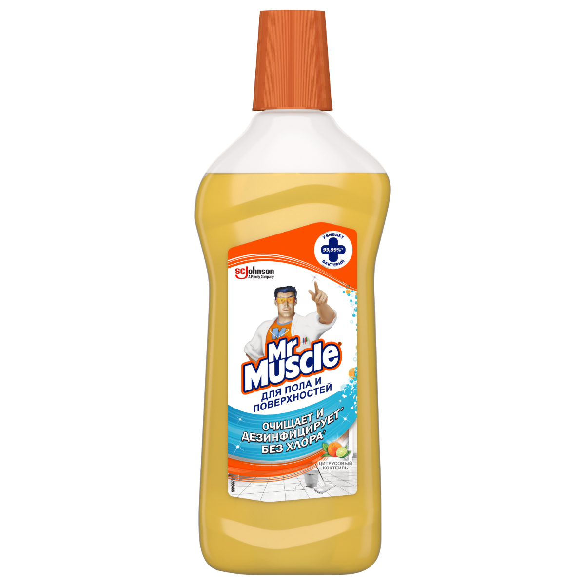 Cредство для пола и других поверхностей Mr Muscle Цитрусовый коктейль, 500 мл