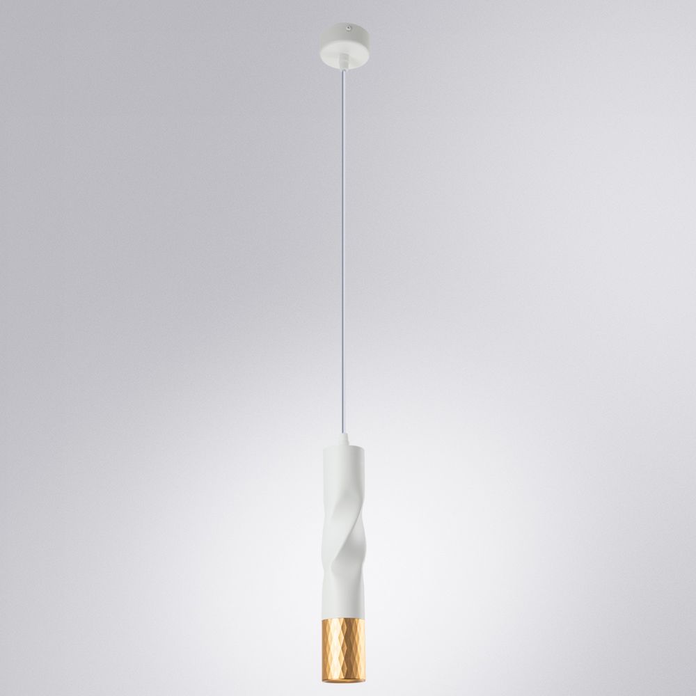 Светильник подвесной Arte Lamp Sadr A3280SP-1WH, цвет белый - фото 2