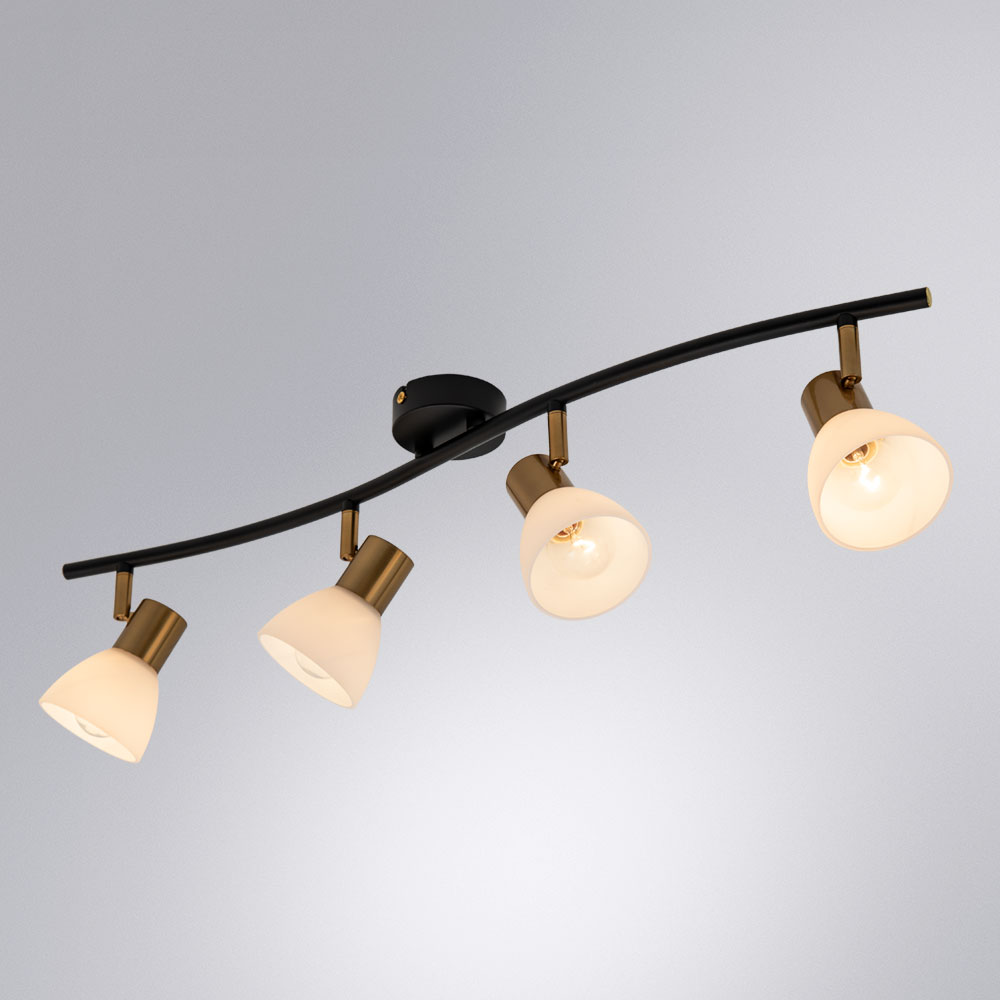 фото Спот arte lamp falena a3117pl-4bk