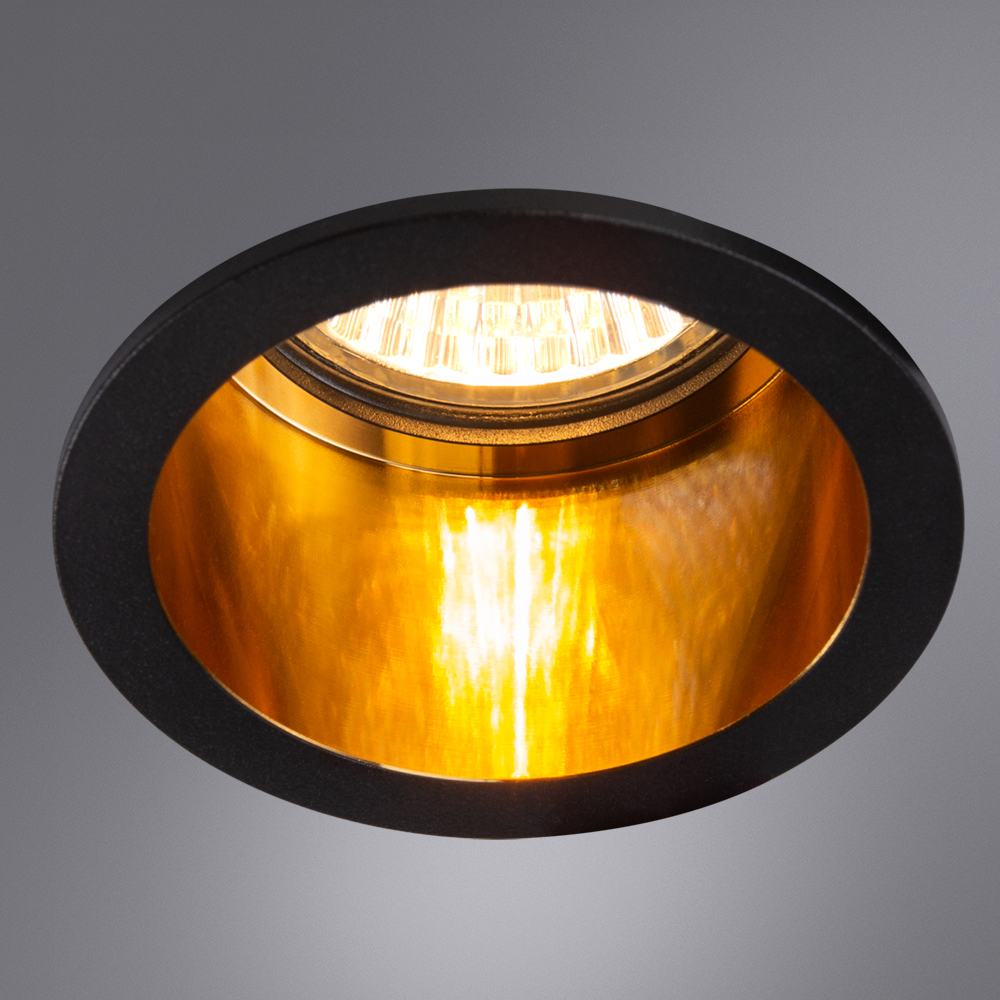 Светильник потолочный Arte Lamp A2165PL-1BK, цвет черный - фото 2