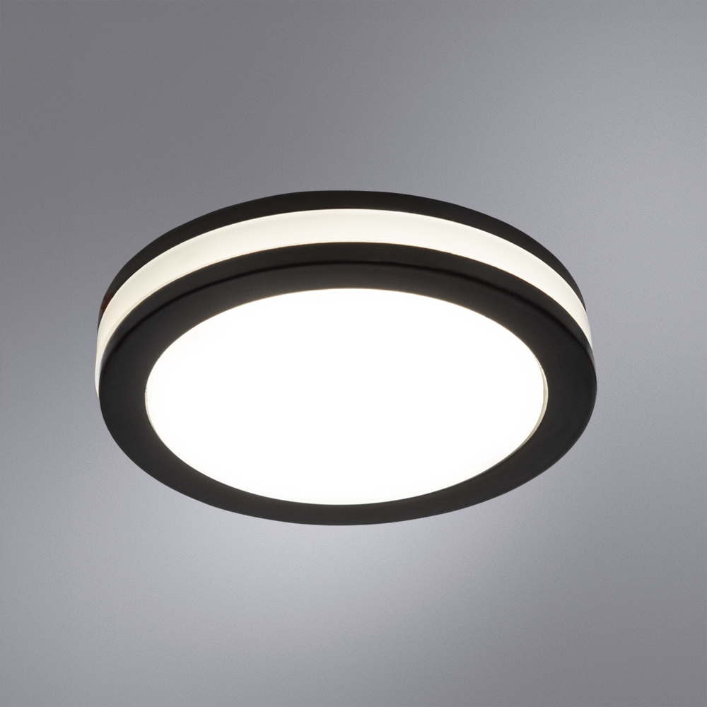 Светильник потолочный Arte Lamp Tabit A8430PL-1BK, цвет черный - фото 2