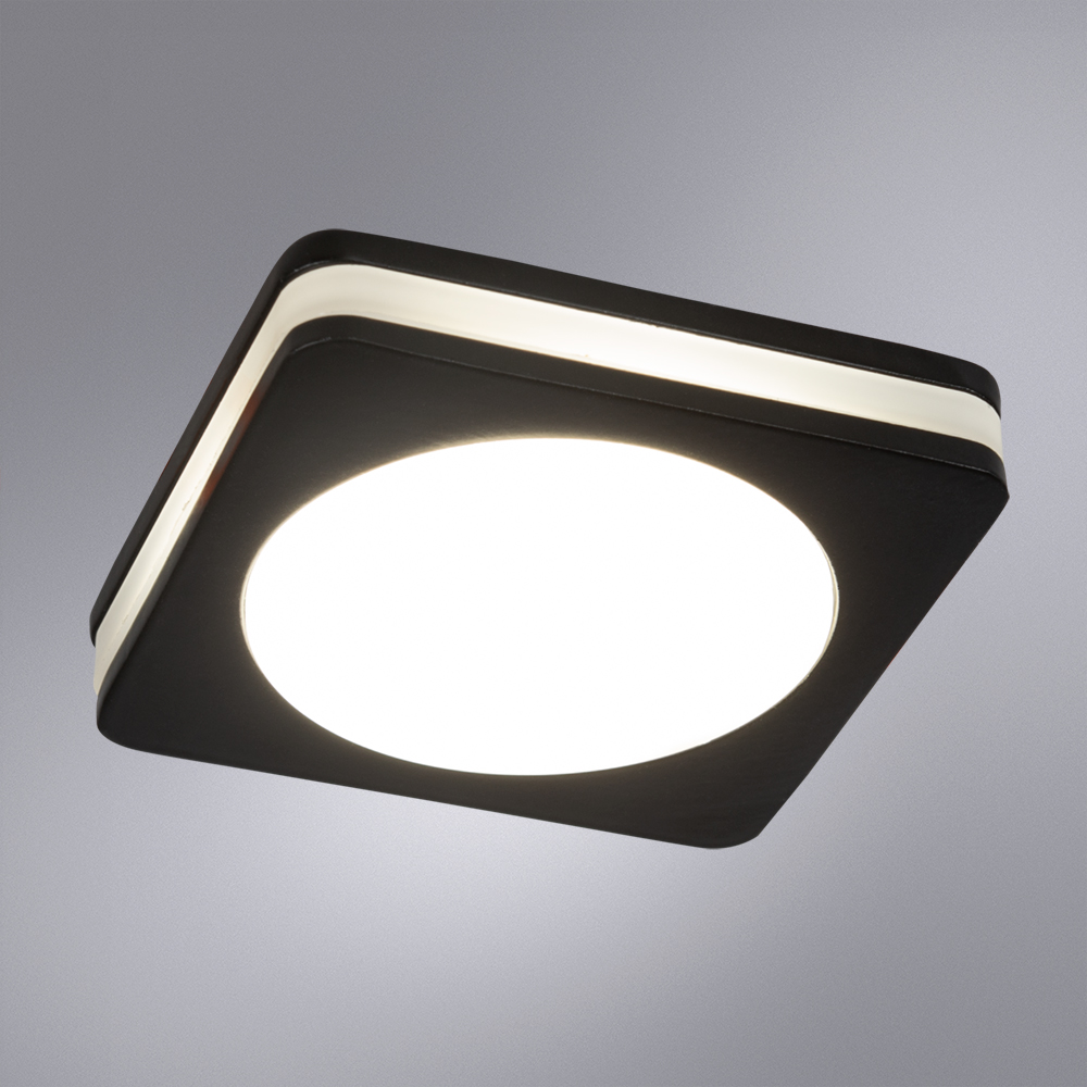 Светильник потолочный Arte Lamp Tabit A8432PL-1BK, цвет черный - фото 2