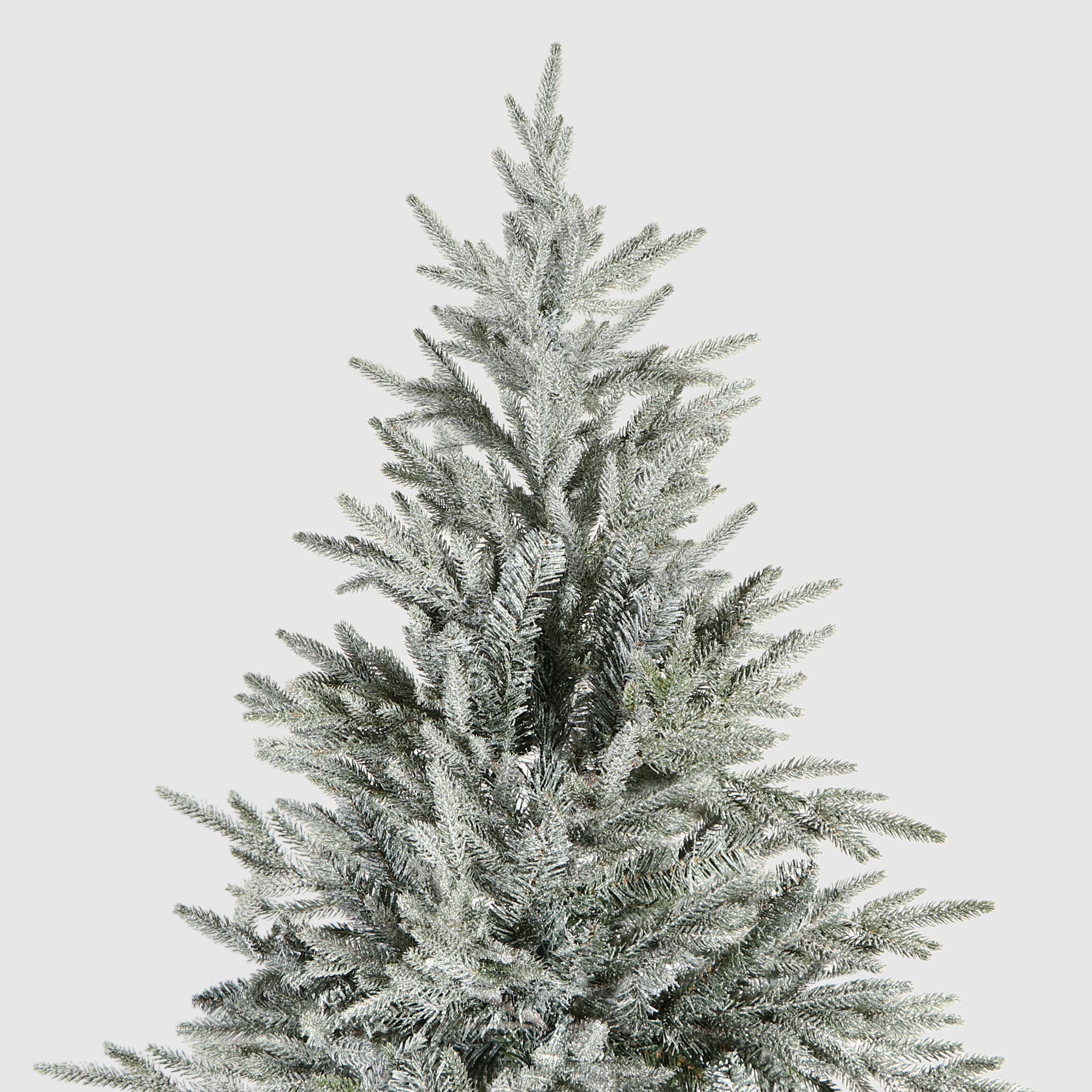 Ель National Tree Snowy nordmann fir flocked 270 см, цвет зеленый - фото 3