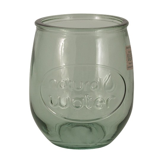 Стакан San miguel Natural water 0,4 л зелёный бутылка для воды 1 л со стаканом 220 мл san miguel natural water стекло розовый