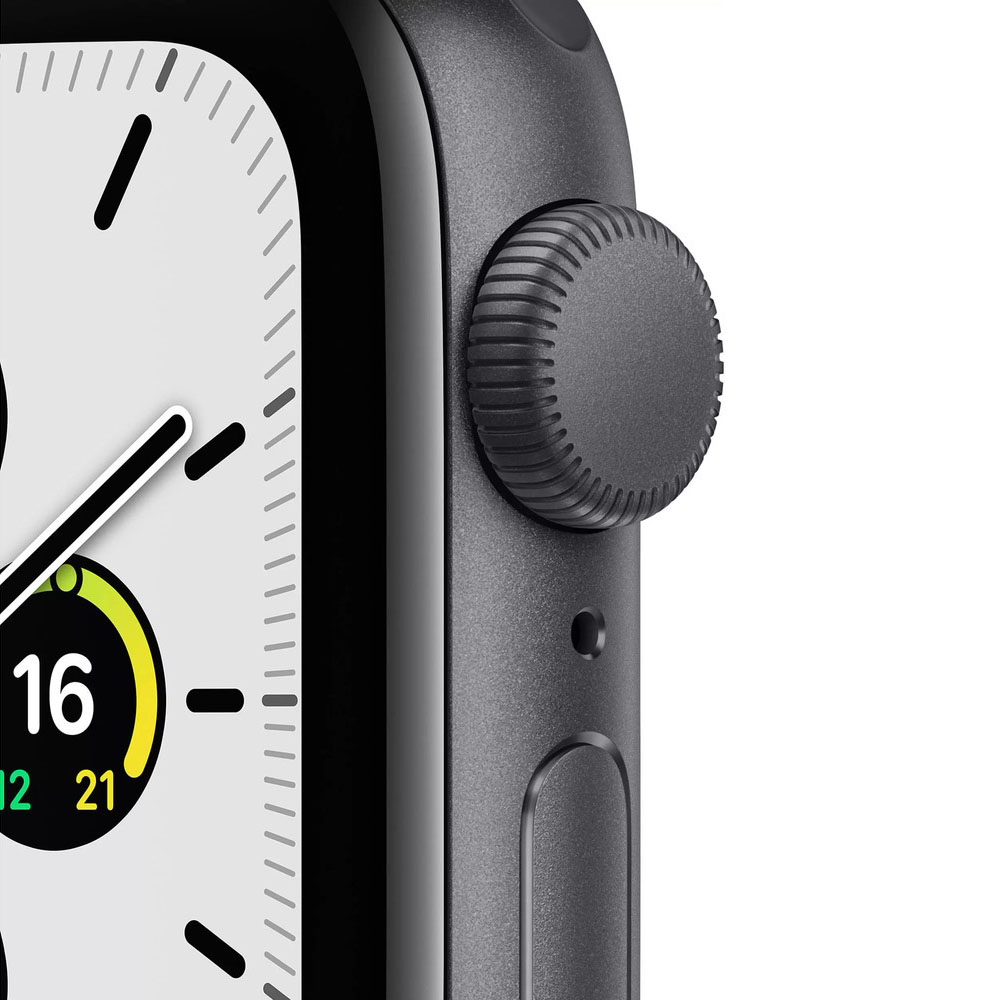 Смарт-часы Apple Watch SE 44 мм спортивный ремешок серый