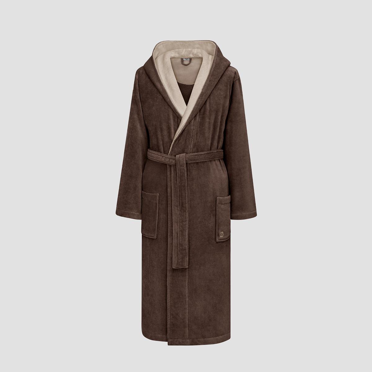 Халат Togas Арт Лайн коричневый с бежевым 2XL(54) халат togas арт лайн серый с белым м 48
