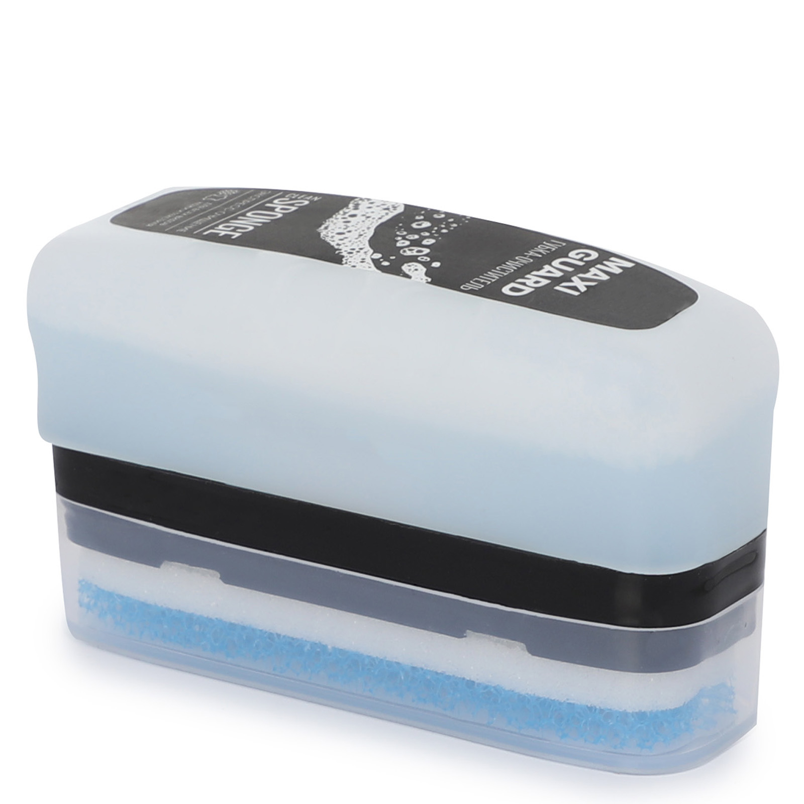 Губка-очиститель MaxiGuard Sponge Clean, бесцветный, 75 мл губка salton с дозатором для гладкой кожи черная